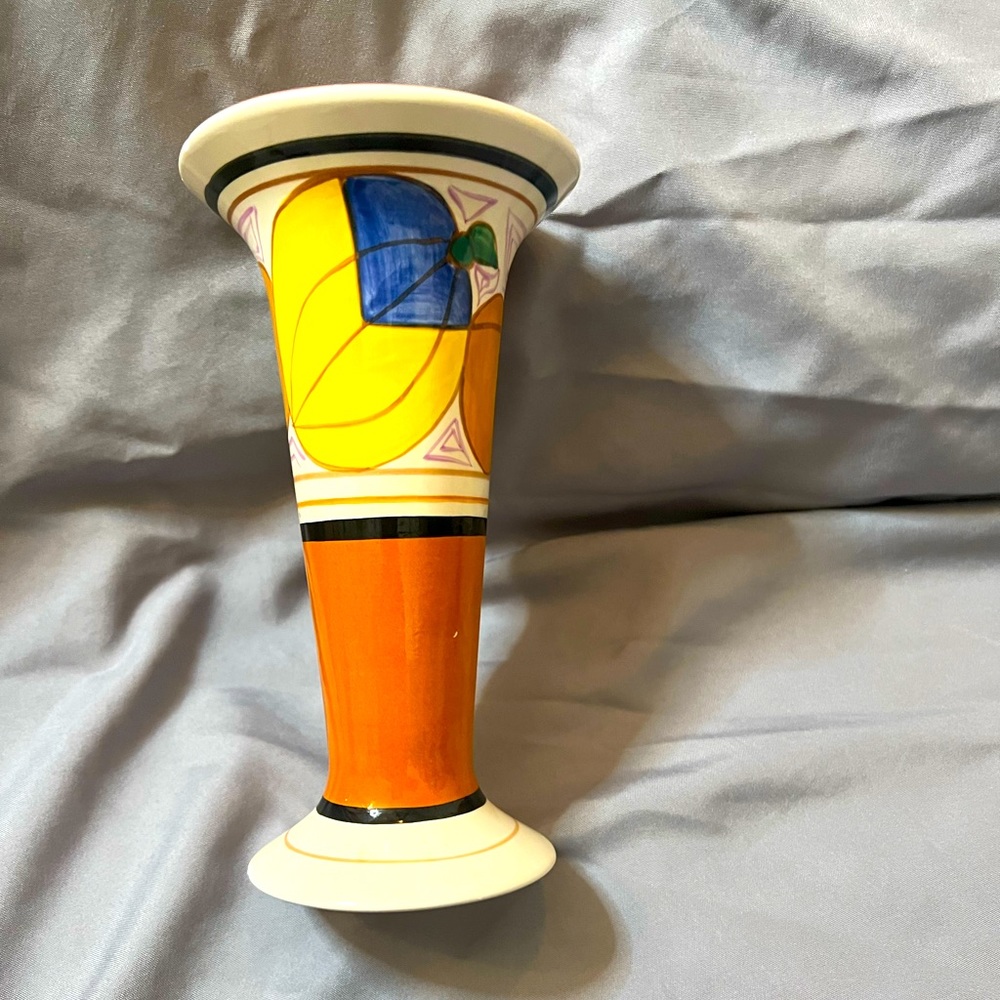 Metropolitan Museum of Art Clarice Cliff Melons Ceramic Vase